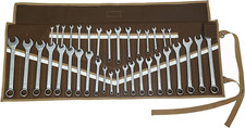 38 Pocket Wrench Roll up Pouch, Tool Organizer Bag, Must for Craftsman 