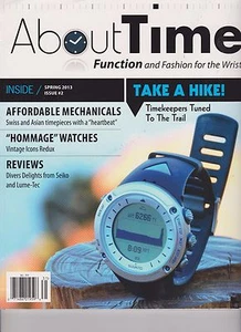 ABOUT TIME MAGAZINE #2 SPRING 2013, FUNCTION AND FASHION FOR THE WRIST. - Picture 1 of 2