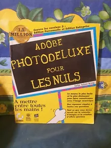 Adobe Photodeluxe pour les nuls Julie Adair King REF E35 - Imagen 1 de 2