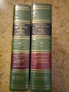 L'IMPERO BIZANTINO E L'ISLAMISMO - L'IMPERO OTTOMANO - 2 Volumi UTET 1981 - Foto 1 di 6