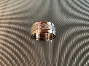 Union Nut for Devilbiss FLG-5 NEW "SGK-23-K Retaining Ring - Picture 1 of 3