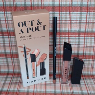 Morphe Out & A Pout Nude Pink Lip Trio  - Image 1 of 4