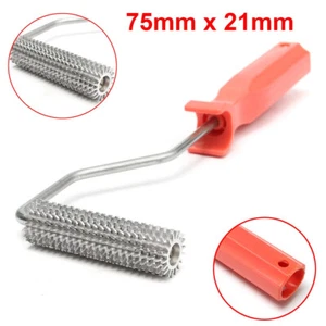 Rodillo Bubble Buster 75x21mm Aluminio Laminado Burbuja Rodillo Fibra Vidrio Paleta - Imagen 1 de 6