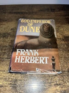 God Emperor of Dune Hardcover Frank Herbert 1981 First Book Club Edition HCDJ - Picture 1 of 5