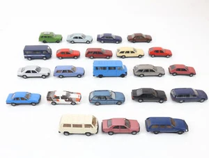 E1841 Herpa H0 23x modellino auto BMW Opel MB VW Audi Range-Rover 1:87 - Foto 1 di 3