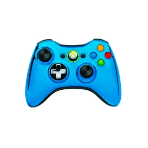 Microsoft Xbox 360 Special Edition Chrome Series (Microsoft_Xbox360SpecialEditionChromeSeries_Blue) Gamepad