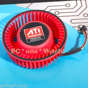 75mm ATI Radeon HD 5770 5850 6850 6970 Fan Replacement 37mm 4Pin FD9238H12S R79a - Picture 1 of 1