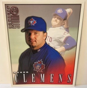 Tarjeta retrato Roger Clemens 1998 Donruss Studio 8x10 #21 Toronto Blue Jays Poor - Imagen 1 de 1