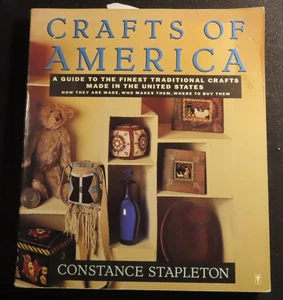 Crafts of America Guide To Finest Craft- Constance Stapleton Reference Book 4820 - Bild 1 von 10