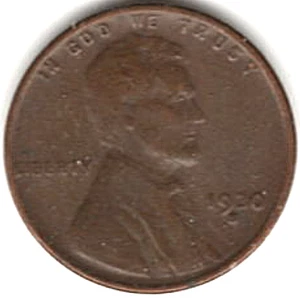 1930 S Lincoln Cent in guter Erhaltung ~ BITTE BEACHTEN SIE DEN SCAN stk .1 - Bild 1 von 5