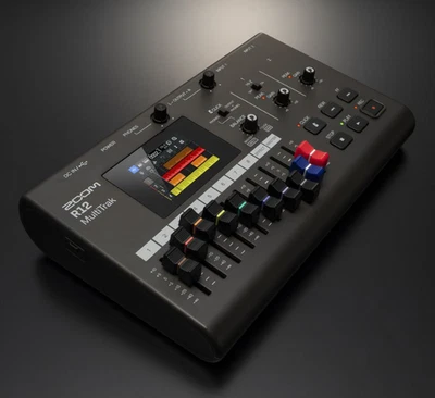 ZOOM R12 MultiTrak Digital Recorder Touch Screen 8Track Black NEW F/S from Japan - Image 1 of 4