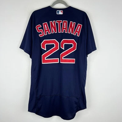 Boston Red Sox 2021 Authentic Nike Baseball Jersey Shirt MLB Size 44 Men Santana - Image 1 of 4