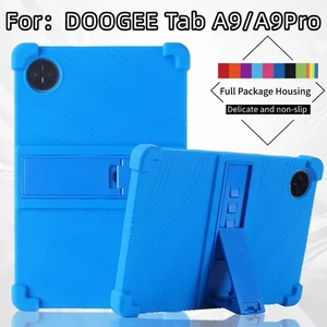 Kids Silicone Stand Case For DOOGEE Tab A9/A9 Pro Tablet 10.1'' Shockproof Cover - Picture 1 of 29