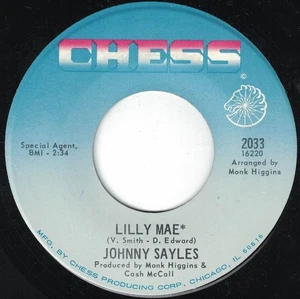 1 Northern & 1 Deep JOHNNY SAYLES "Lilly Mae"/"I'm Just What She Needs" CHESS M- - Picture 1 of 2