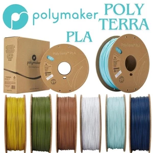 PLA PolyTerra Filament 1,75mm 1kg Polymaker 3D Druck - Bild 1 von 118