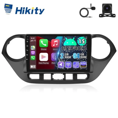 Android Autoradio 64G CarPlay für Hyundai i10 II BA IA 2013-2019 GPS Navi Kamera - Bild 1 von 4
