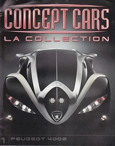 CONCEPT CARS PEUGEOT 4002 FASCICULE N° 1 BOOKLET HEFT TBE - Foto 1 di 1