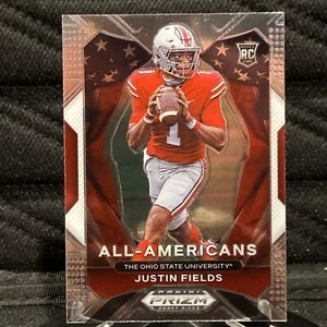 21 Panini Prizm Draft Picks - All-American Silver Prizm #192 Justin Fields (RC) - Bild 1 von 2