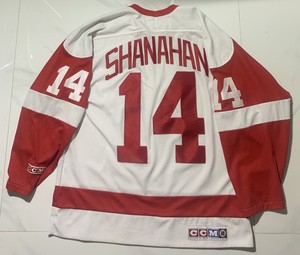 ccm red wings jersey
