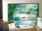 Clear Nice Hotspring 3D Full Wall Mural Photo Wallpaper Printing Home Kids Decor