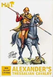 Alexander's Thessalian Cavalry - 1/72 - 12 mounted - Hat #8048 Plastic Model - Picture 1 of 2
