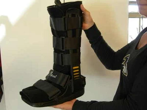 DeRoyal AIR WALKER OPEN FOOT/ANKLE BRACE! PERFECT! L@@K! - Picture 1 of 3