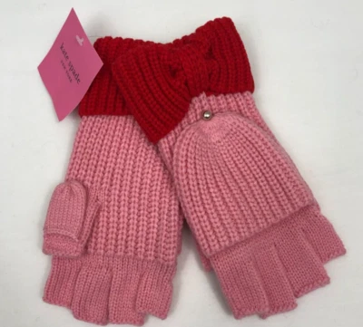 Mitones para mujer Kate Spade con puño con lazo pop nuevos con etiquetas Foto 1 de 2