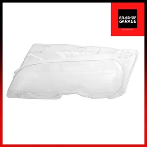 BMW 3 E46 COUPE/CABRIO 1999-2003 HEADLIGHT LAMP GLASS LENS LEFT 63128382191 NEW - Foto 1 di 1