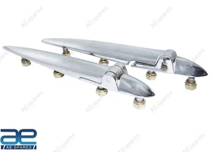 Juego de bisagras tapa maletero 10" cromadas con arandelas para Morris Oxford S2u - Imagen 1 de 7