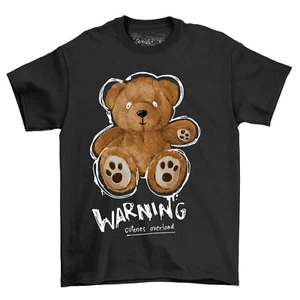 "bearstreet2-19" Huggable Teddy Bear T-Shirt - Cute & Cuddly! Fun Unisex Design, - Picture 1 of 35