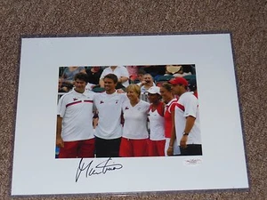 Martina Navratilova Autographed 8.5 x11 JSA Authentic - Picture 1 of 1