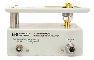 HP Agilent 16093A 41951-61001 Impedanztest Adapter Polklemme Prüfvorrichtung - Bild 1 von 4