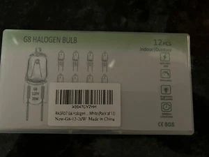 11pcs G8 Light Bulb 120Volt Base Bi-Pin Bulbs Lamp Dimmable I/O - Picture 1 of 3