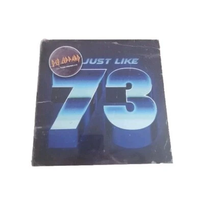 Def Leppard Just Like 73 limited edition blue vinyl 7 inch single - Image 1 of 2