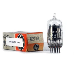 6211A/6211 GE NOS tubo lampada TSF Valve ৄ泵洀 真空管 电�管 Valvula Valvola - Foto 1 di 1