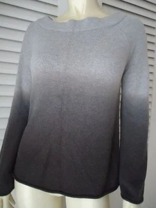 Ann Taylor Loft Petites Sweater MP Variegated Stretch Strickpullover U-Boot Ausschnitt - Bild 1 von 1