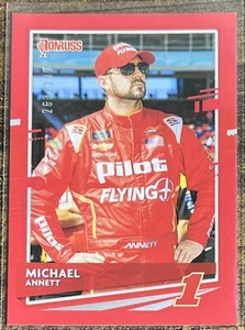 2021 Panini Donruss Nascar Michael Annett Red Parallel #263/299 Racing #95 - Picture 1 of 2