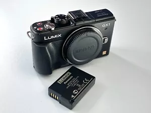 Panasonic LUMIX GX1 Body 16MP Full HD Video, Mirrorless Camera, Black - Picture 1 of 14