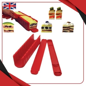 Pie Cake Marker Cutter Cake Divider 10 Piece Slicer Birthday Party Access UK - Picture 1 of 4