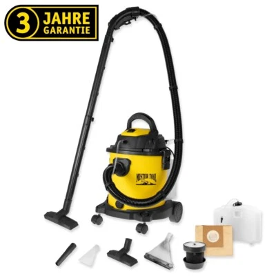 MISTER TOOL B-Ware Nass-/Trockensauger, Polsterreiniger, Waschsauger, 20L - Bild 1 von 4