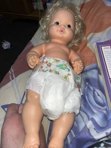 Vintage Mattel Tender Love Baby Doll Toy Drink/Wets Pull String Rubber 1969 - Picture 1 of 2