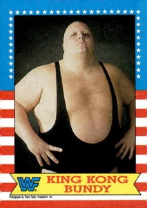 1987 Topps WWF #15 King Kong Bundy - Picture 1 of 2