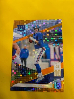 RS25388 2019 Elite Orange #78 Eli Manning #21/49 - Image 1 of 2