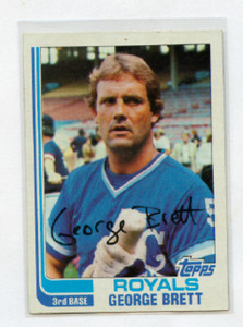 1982 TOPPS  # 200  GEORGE BRETT , ROYALS