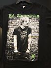 Ed Sheeran X Grafik T-Shirt - Größe Medium - schwarz