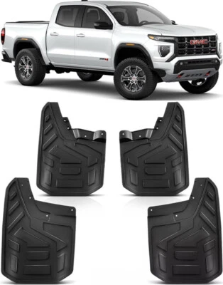 Genuine Full Set Splash Guards Mud Flaps Fender FOR 2023-2025 GMC Canyon - Image 1 of 4
