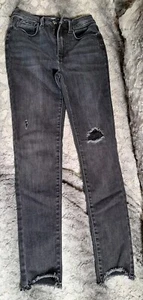 NWT Old Navy High-Waisted Rockstar Super Skinny Jeggings Jeans, Girls Size 14 - Picture 1 of 7