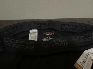 ** COPPER FIT - MENS - SML - LIVE LIMITLESS COMPRESSION TIGHT - ONYX ** - Picture 1 of 5