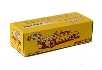 Solido boîte repro 105 mercedes 190 SL