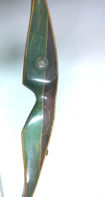 Bear Glass Powered Grizzly Recurve Archery Bow AMO-58" 50# Green & Brown KR57369 - Image 1 of 4